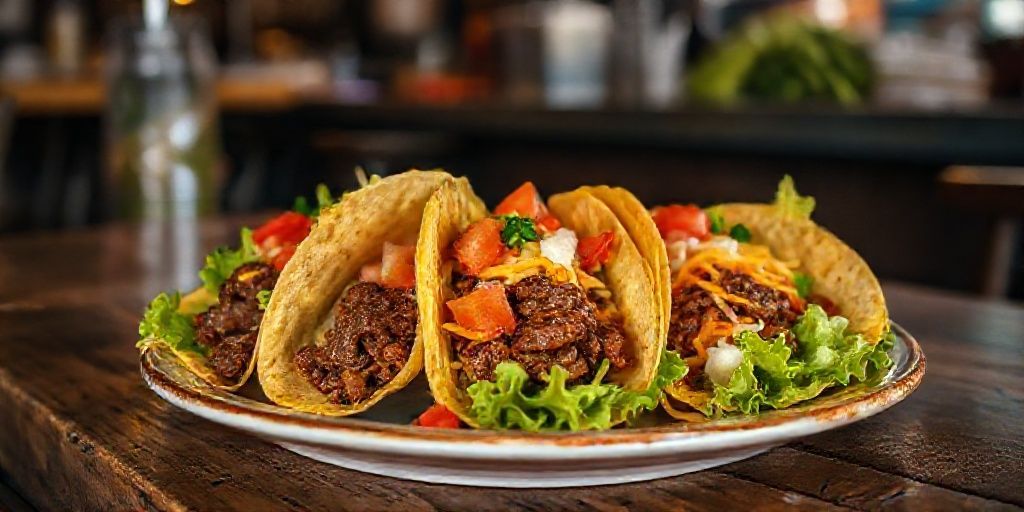 Тако с говядиной: Идеальный ужин за 15 минут в стиле уличной еды

