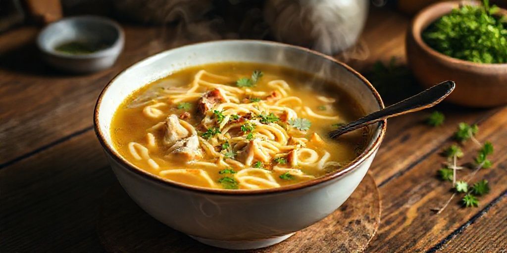 Суп-лапша с куриными обрезками: Бюджетный рецепт на каждый день
