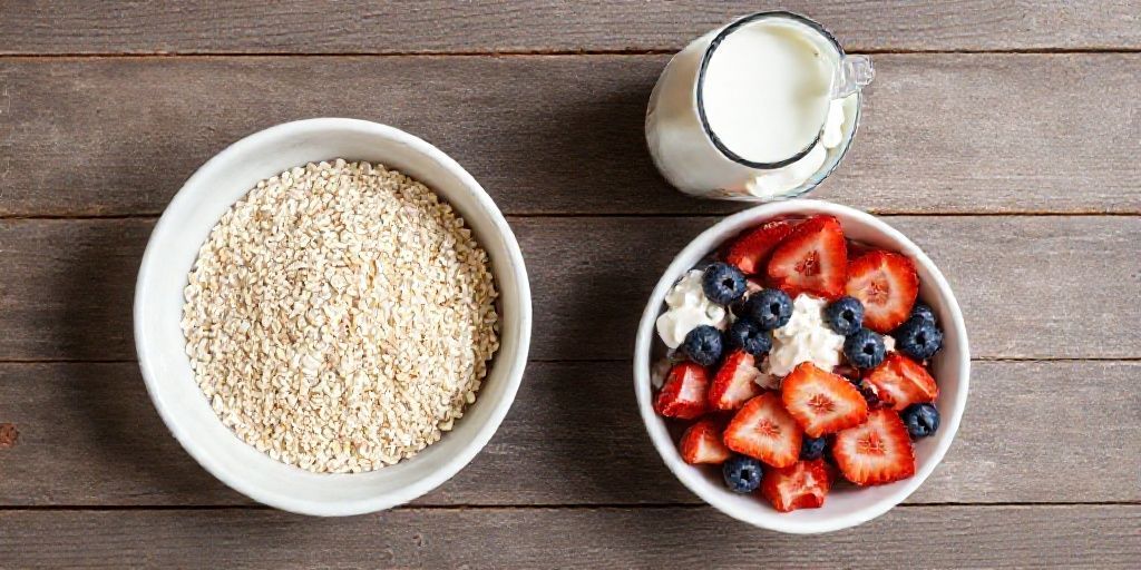 Овсяноблин с творогом и ягодами: быстрый и простой рецепт идеального завтрака за 10 минут