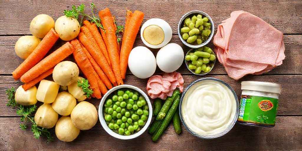 Оливье с ветчиной: классический новогодний рецепт для вашего праздника
