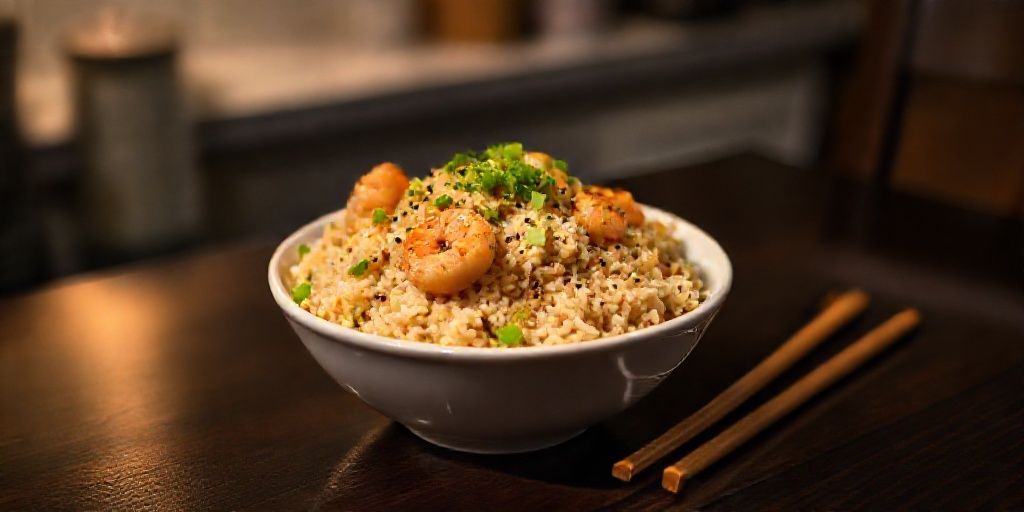 Рис с креветками для одного: Идеальный рецепт простого ужина на 1 порцию
