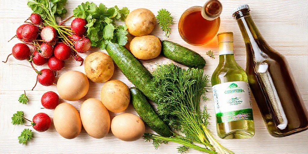 Окрошка с редисом: Идеальный летний рецепт холодного супа
