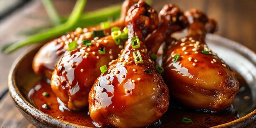 Куриные ножки в соевом маринаде: рецепт для ленивых в духовке
