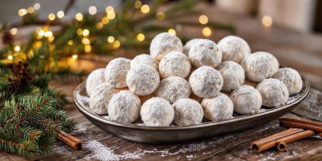 Печенье Снежки: Рецепт Идеальной Рождественской Выпечки, Тающей во Рту

