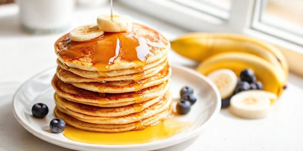 Оладьи с бананом: Идеальный рецепт для детей за 15 минут
