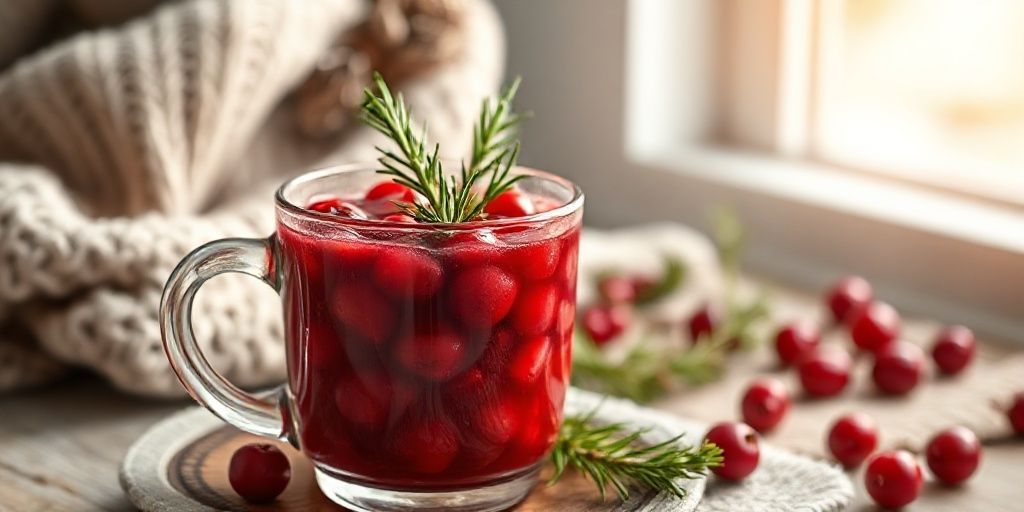 Клюквенный морс: Идеальный зимний напиток для здоровья и уюта
