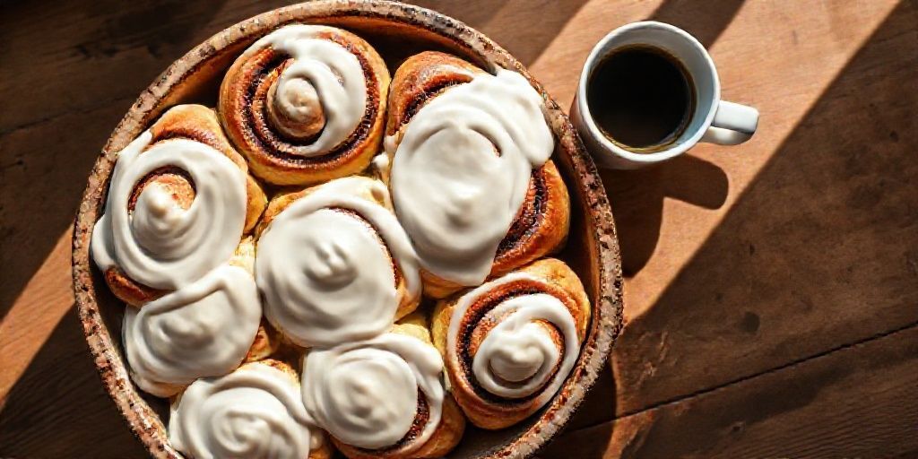 Идеальные булочки с корицей к утреннему кофе: пошаговый рецепт
