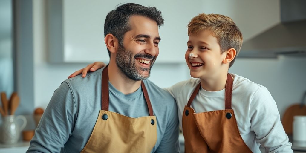 Как привить сыну любовь к готовке: от простого бутерброда до семейного ужина
