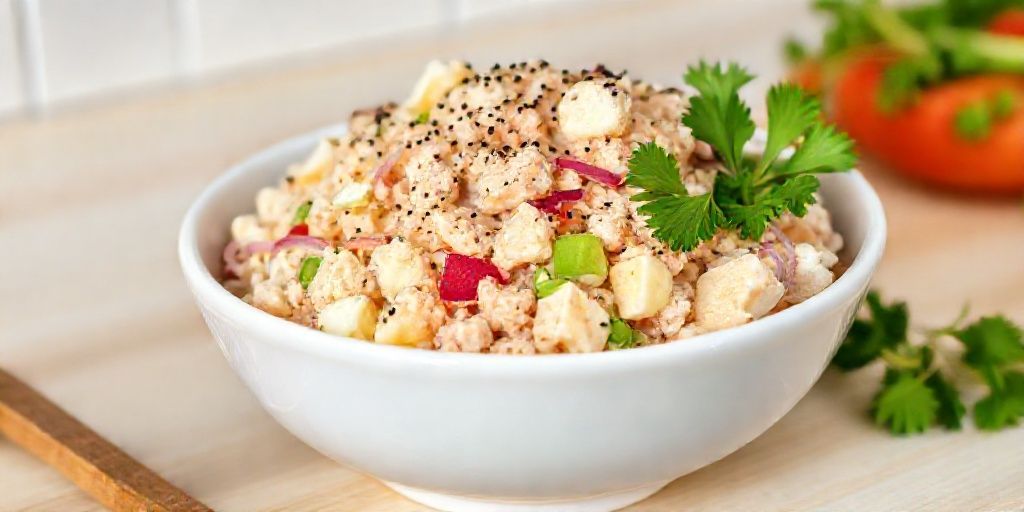 Салат с тунцом и яйцом: Идеальный белковый ужин за 10 минут
