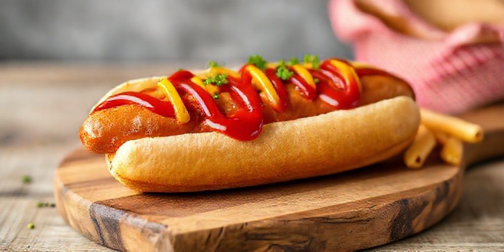 Домашний Хот-дог: Идеальная Закуска за 5 Минут – Рецепт Уличной Еды у Вас на Кухне
