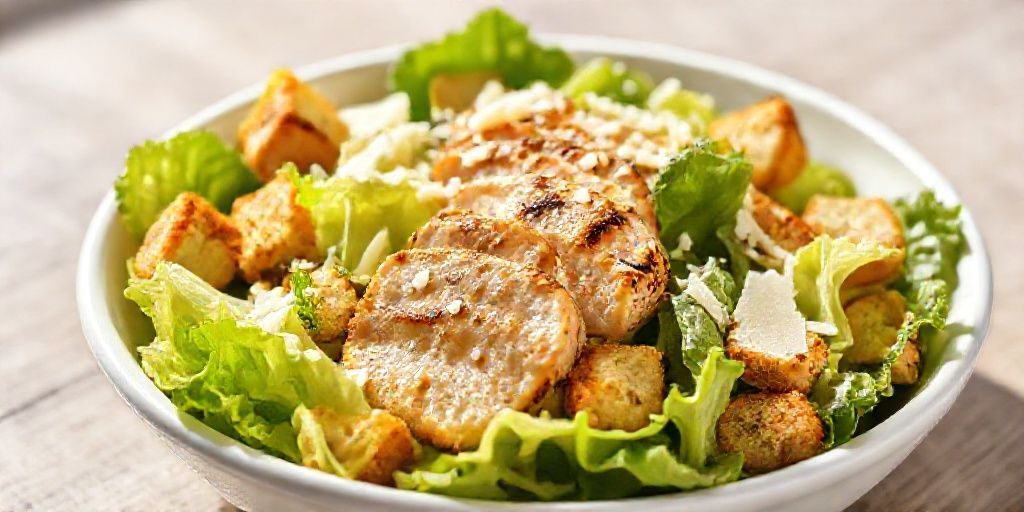 Салат Цезарь с Курицей: Классический Рецепт за 20 Минут
