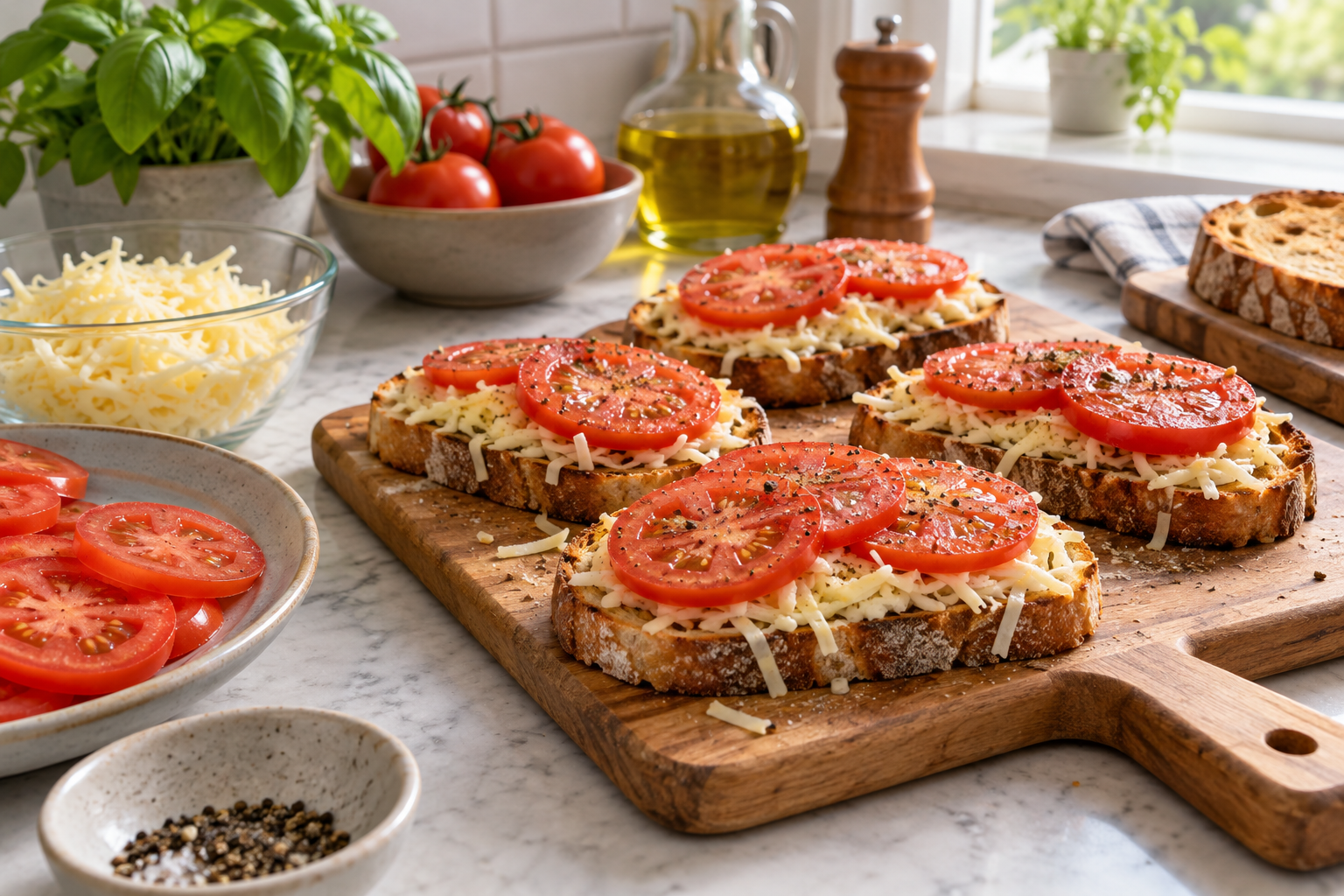 Горячие бутерброды с сыром и помидорами в микроволновке: как не размочить хлеб
