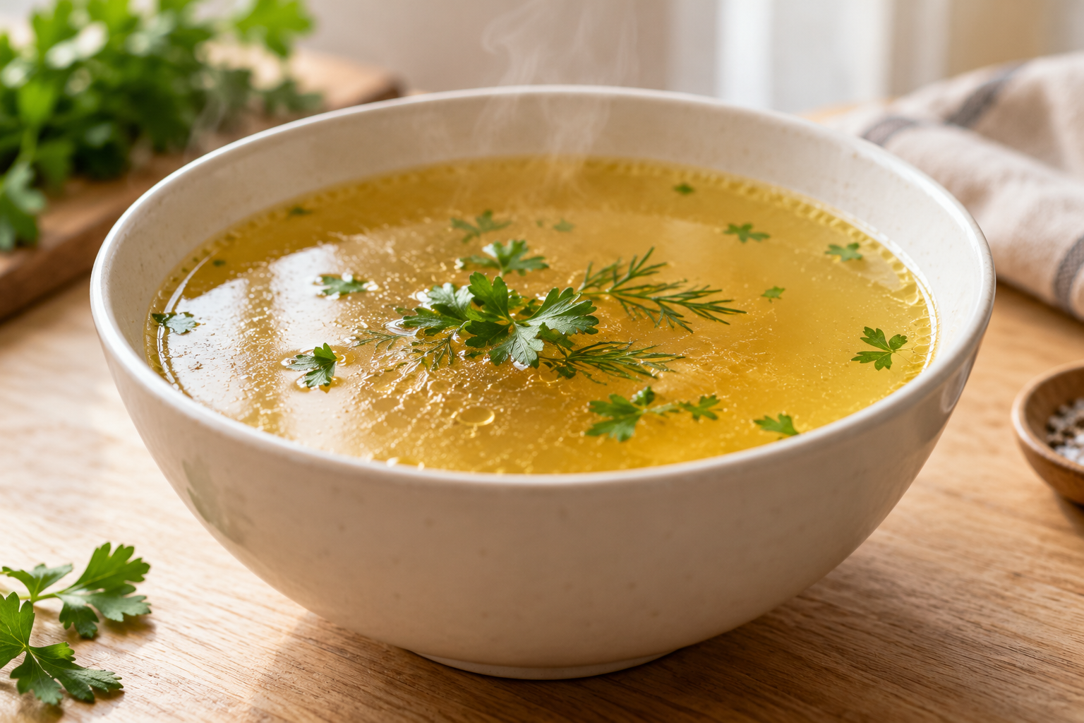 Как сварить прозрачный куриный бульон