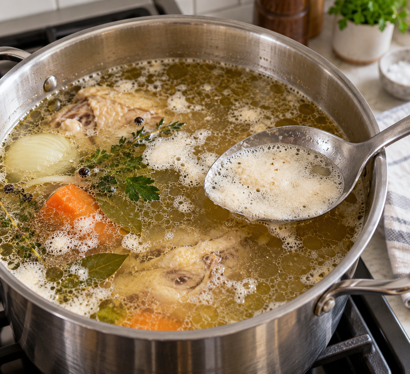 Щи из свежей капусты с курицей: как сохранить прозрачный бульон
